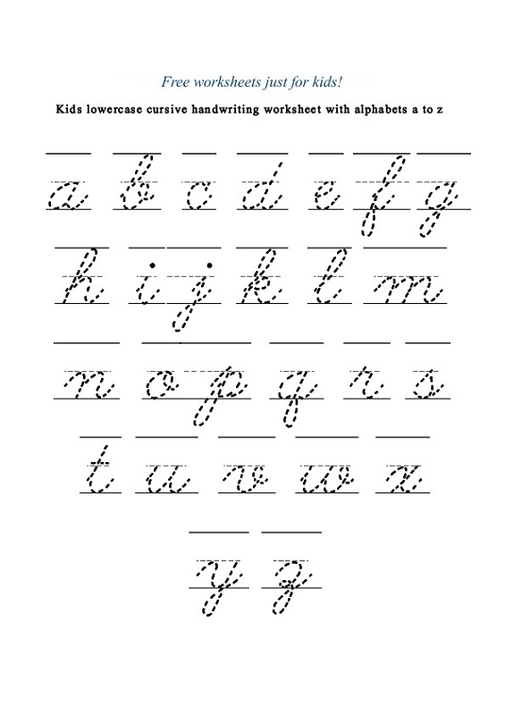 handwriting worksheets for kids