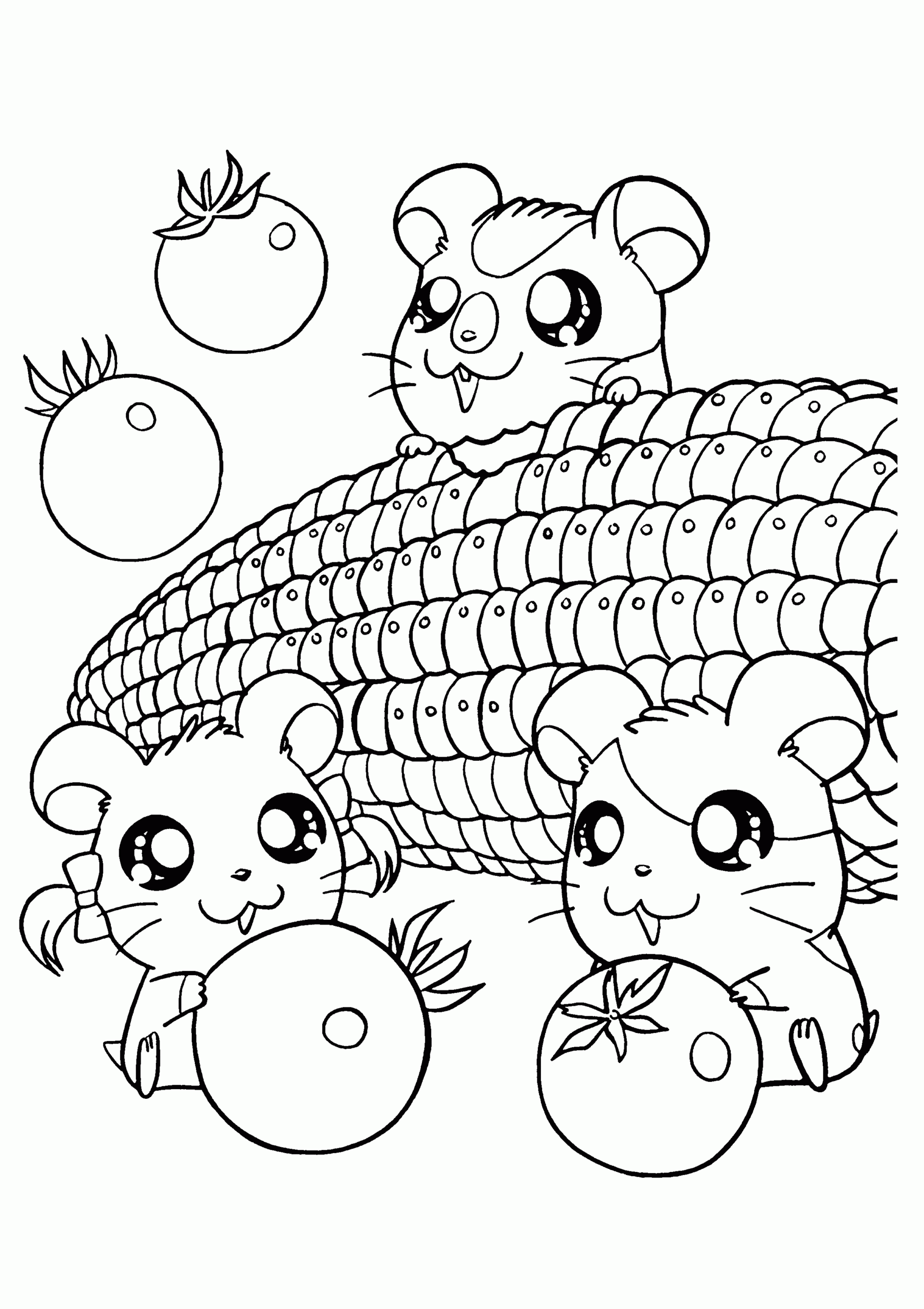 Free Kawaii Food Coloring Pages Download Free Kawaii Food Coloring 