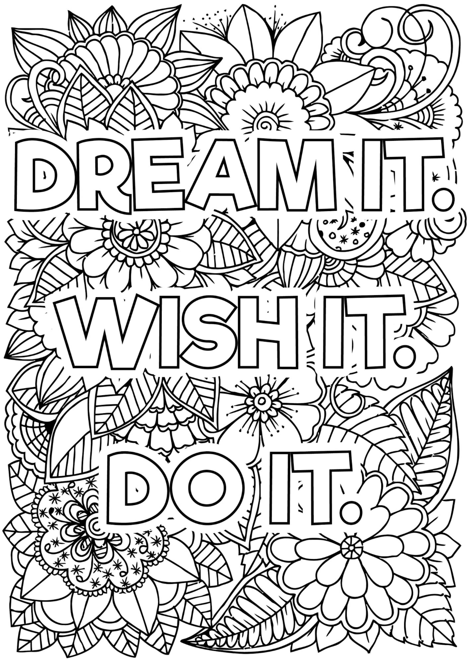 printable colouring pages quotes