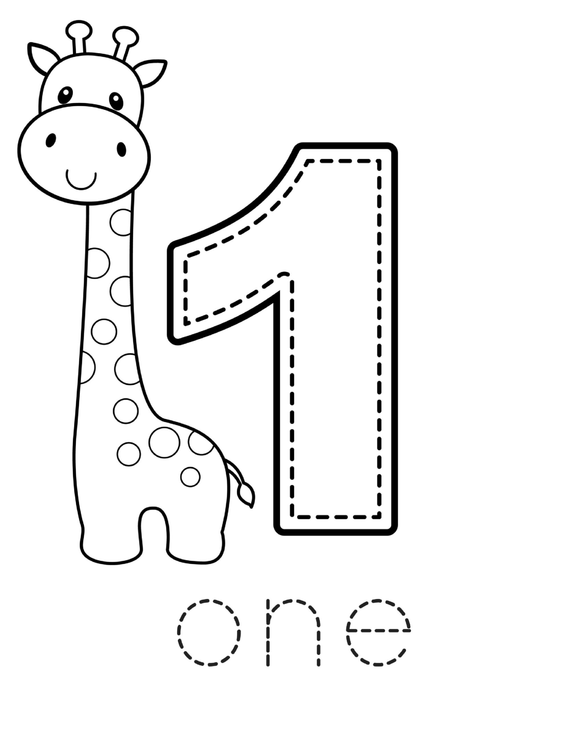 Free Preschool Number Printables Slap Dash Mom