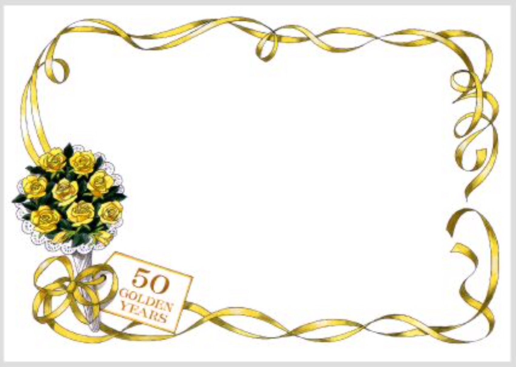 Free Printable 50Th Wedding Anniversary Cards Margaret B Gage