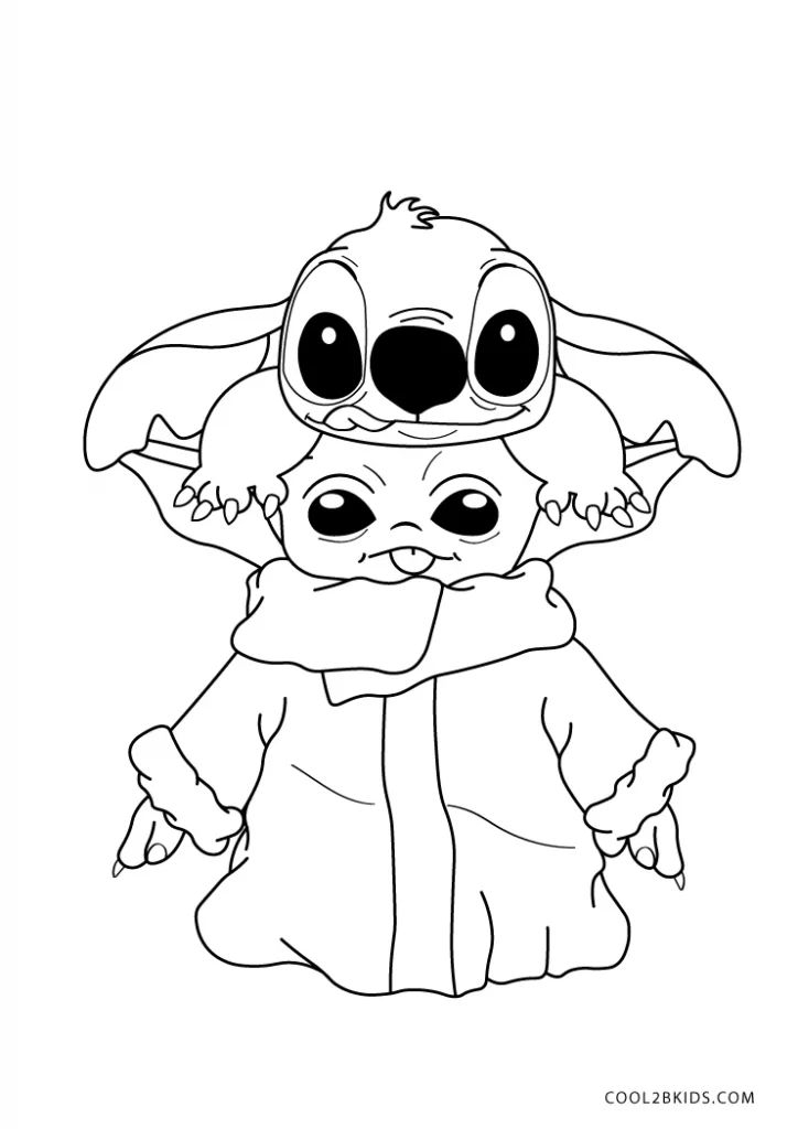 Free Printable Baby Yoda Coloring Pages Folhas Para Colorir Coisas 