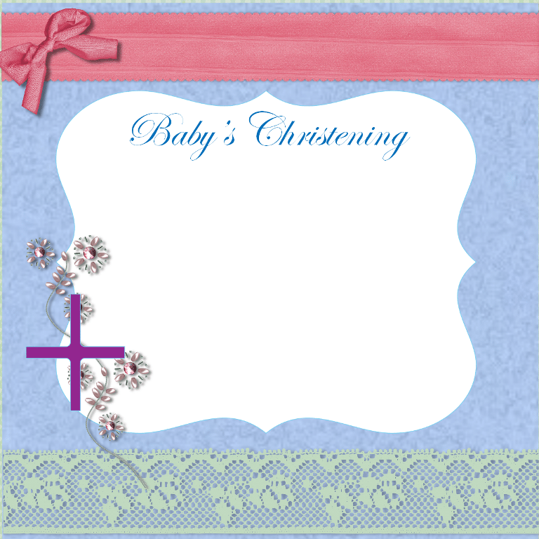 Free Printable Baptism Invitation
