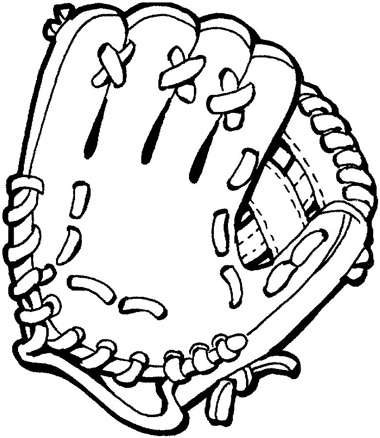 free baseball coloring pages