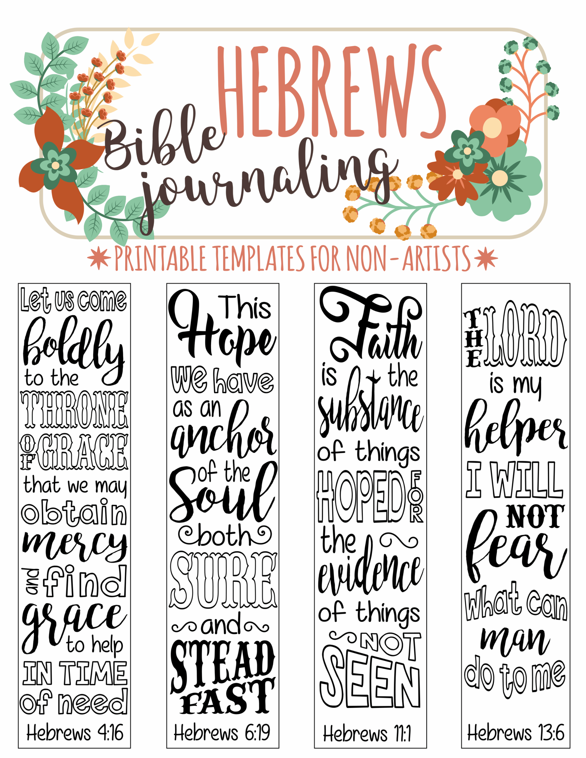free printable bible bookmarks templates