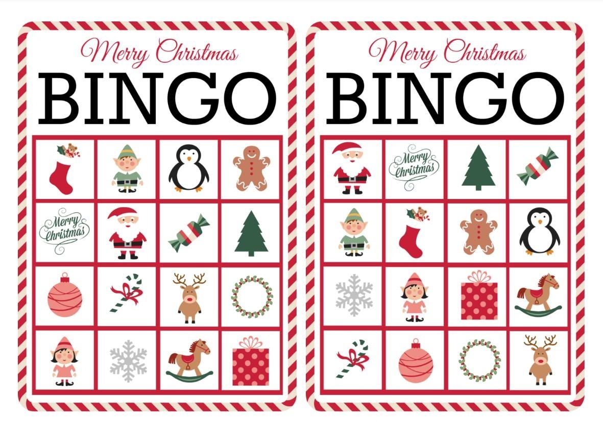 printable christmas bingo cards 1 75