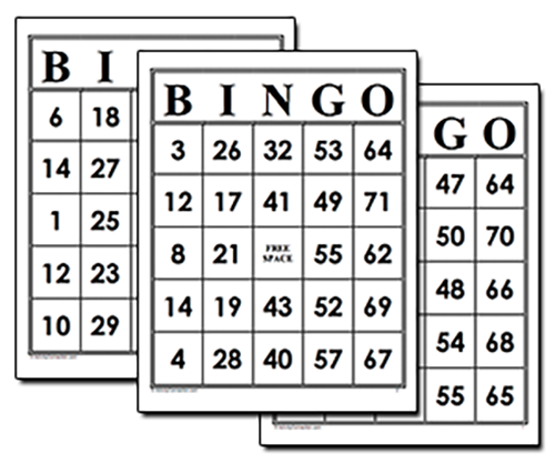 Free Printable Bingo Cards Activity Connection Worksheets Library