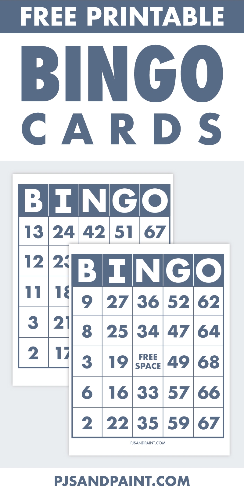 pdf free printable bingo cards