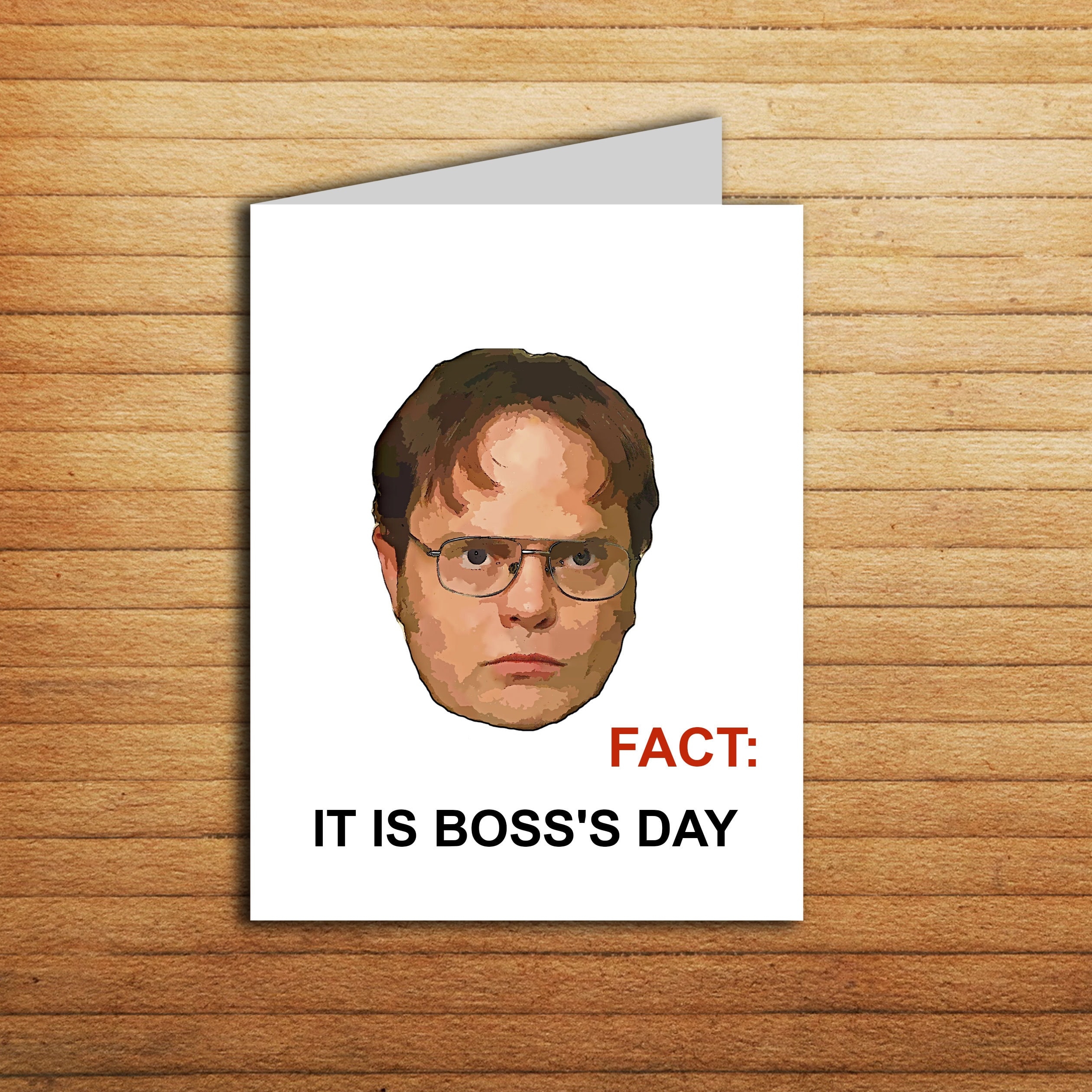 Free Printable Boss Day Card Images go banana