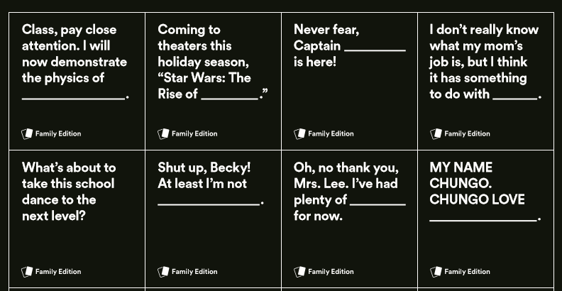 printable cards against humanity cards