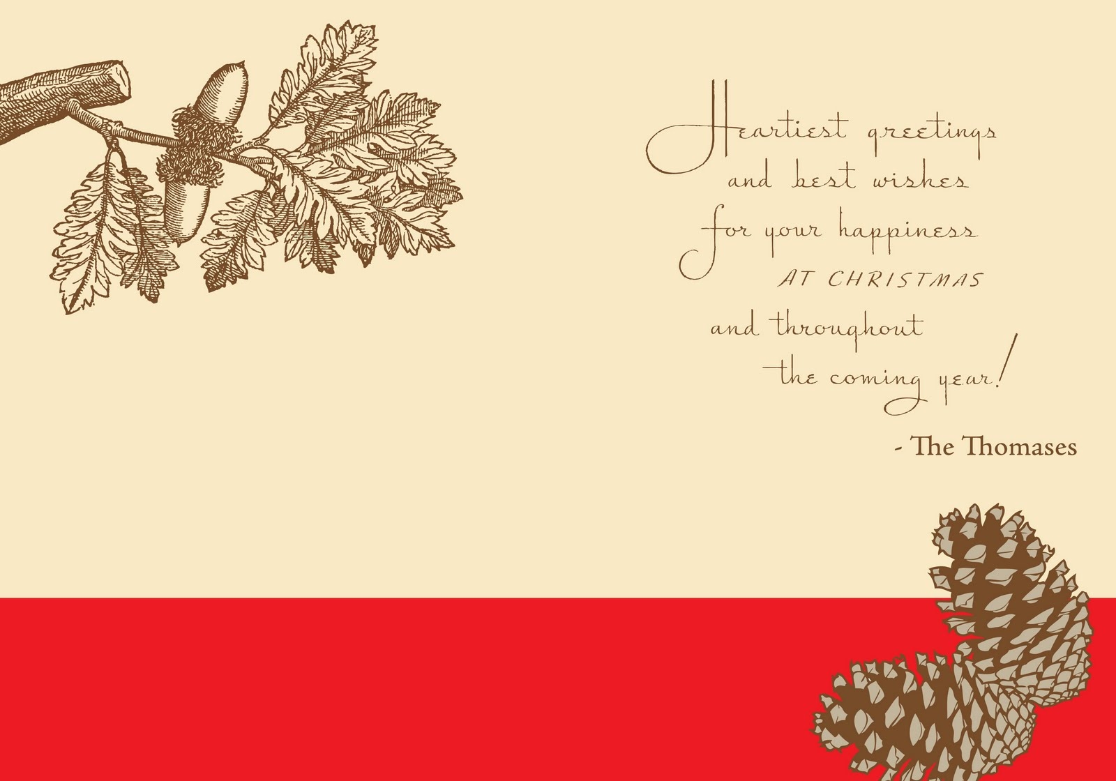 printable christmas card inserts