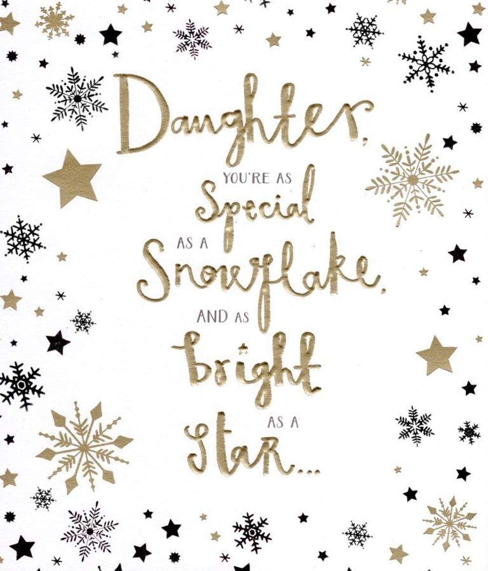 Free Printable Christmas Cards For Daughter Free Printable Card