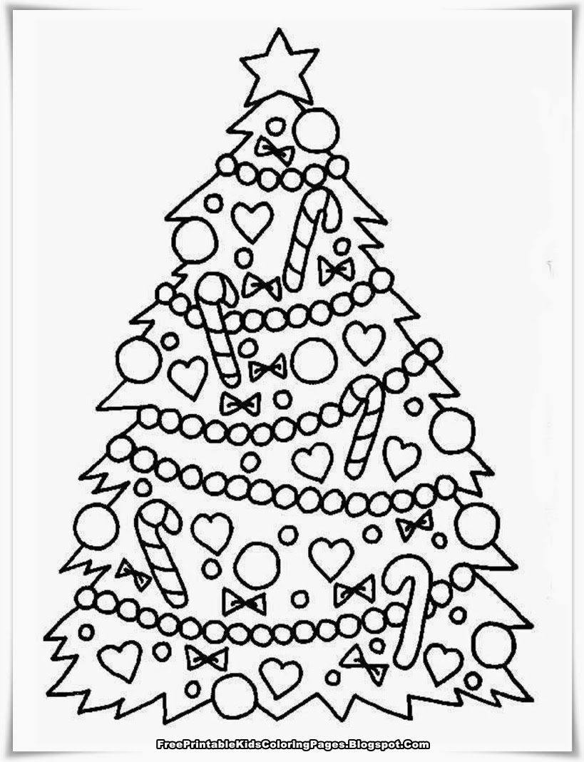 christmas coloring pages for free printable