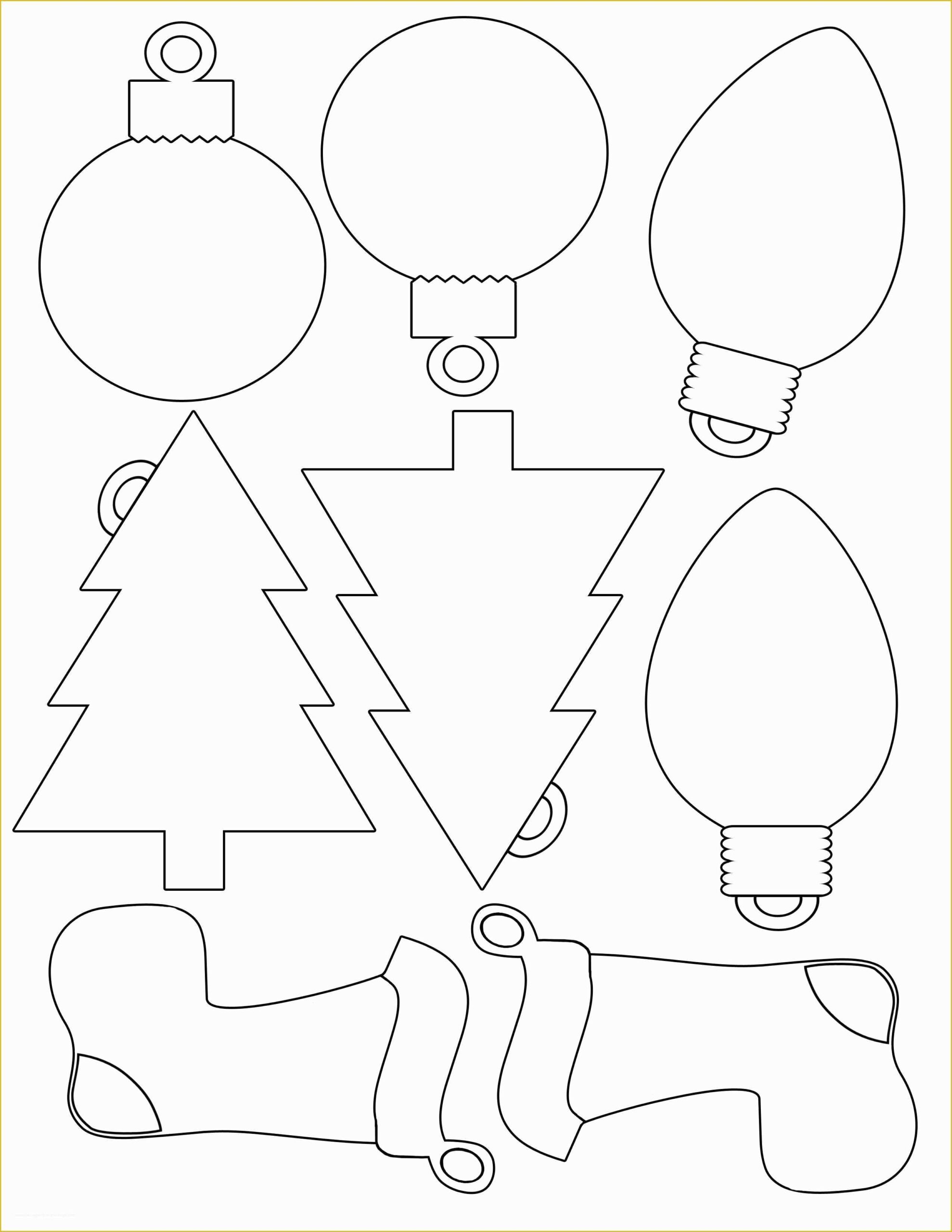 printable christmas craft templates