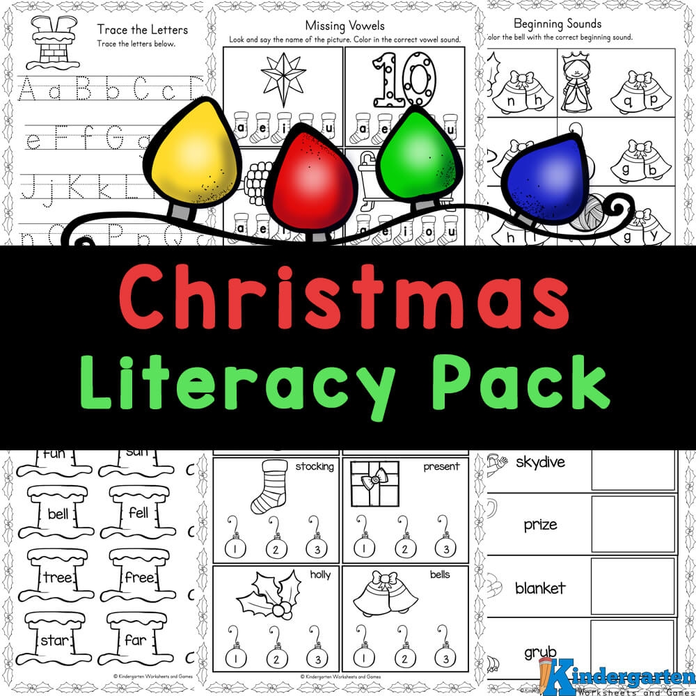  FREE Printable Christmas Worksheets For Preschool Worksheets Library