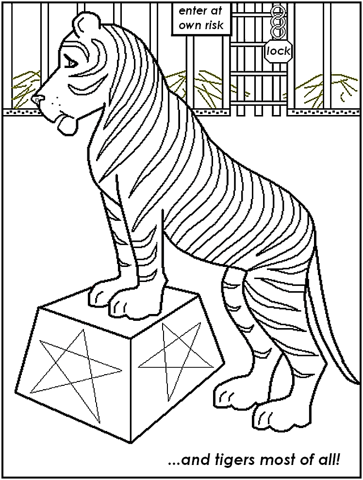 Circus Coloring Pages