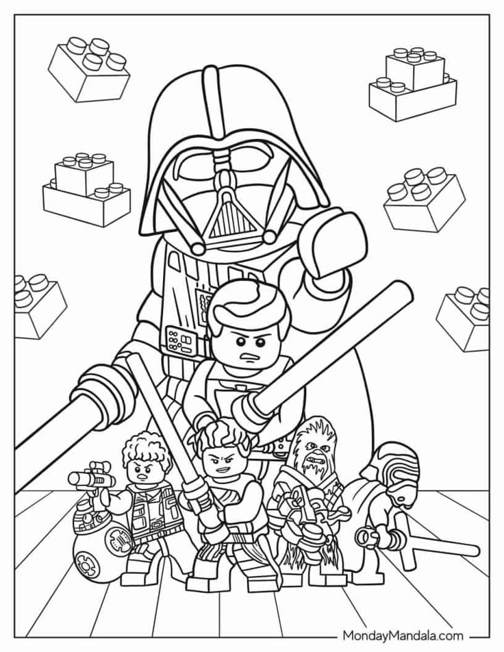 Free Printable Coloring Pages Lego Dev onallcylinders