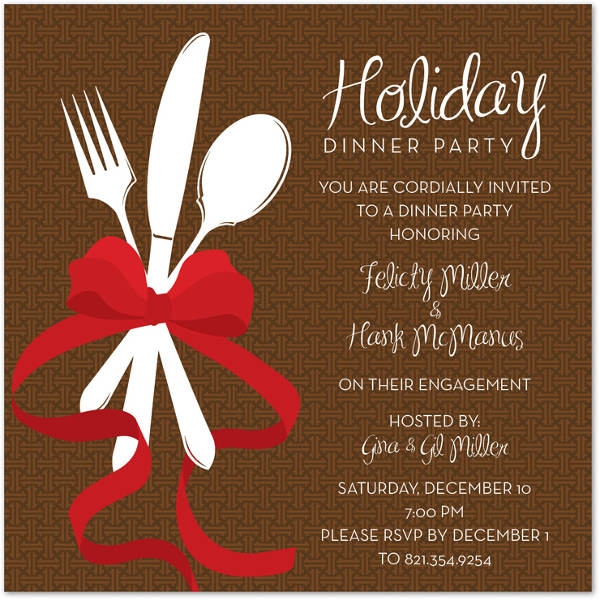 birthday dinner invitation template free printable