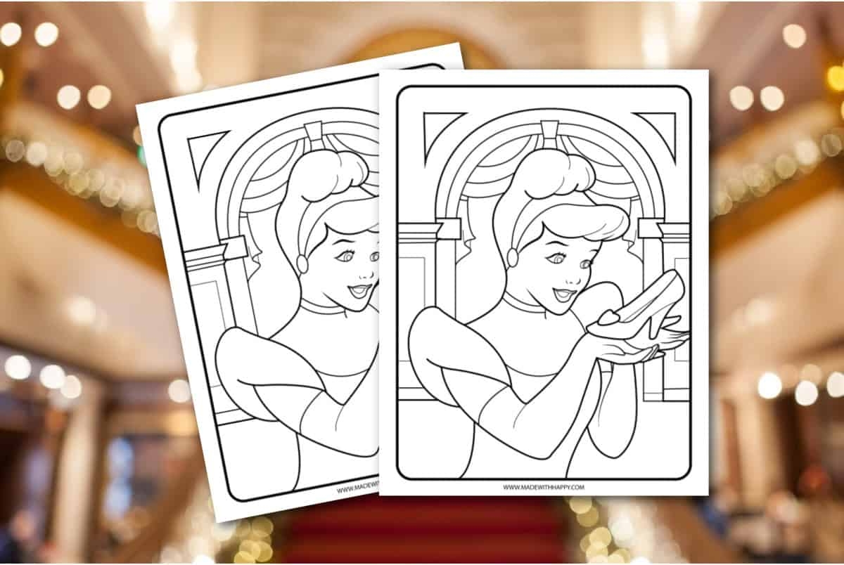 princess free coloring page