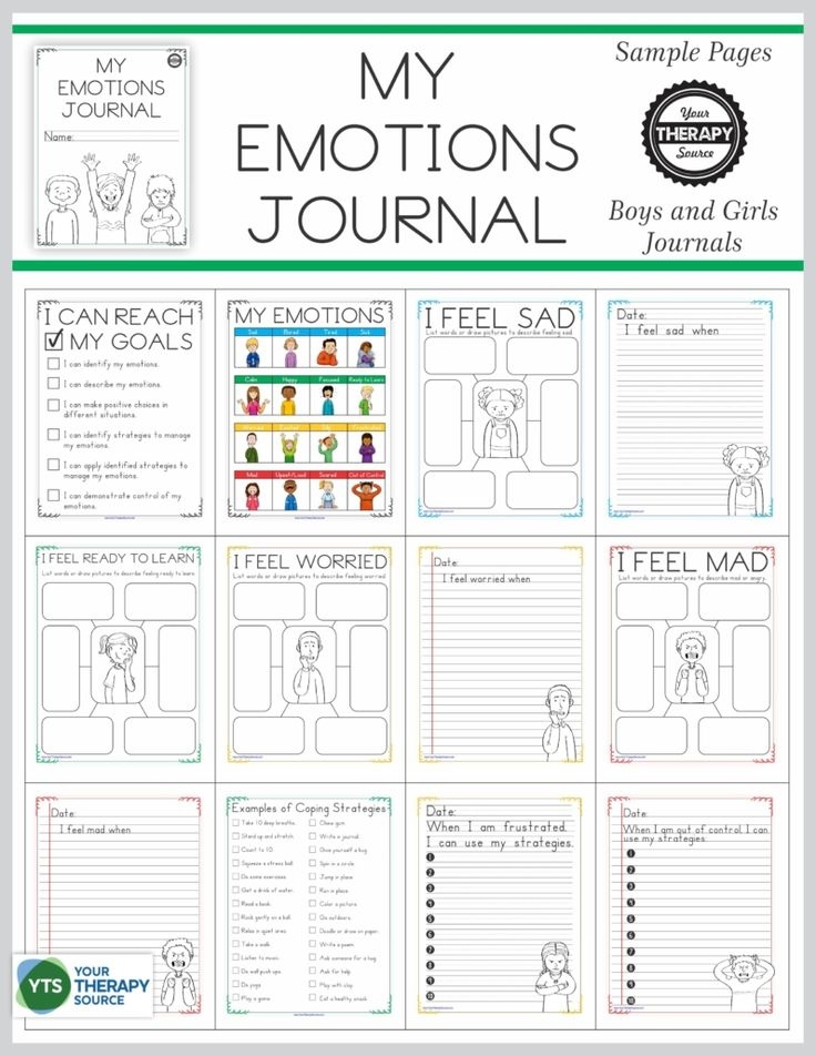 free printable emotional regulation activities for kids pdf