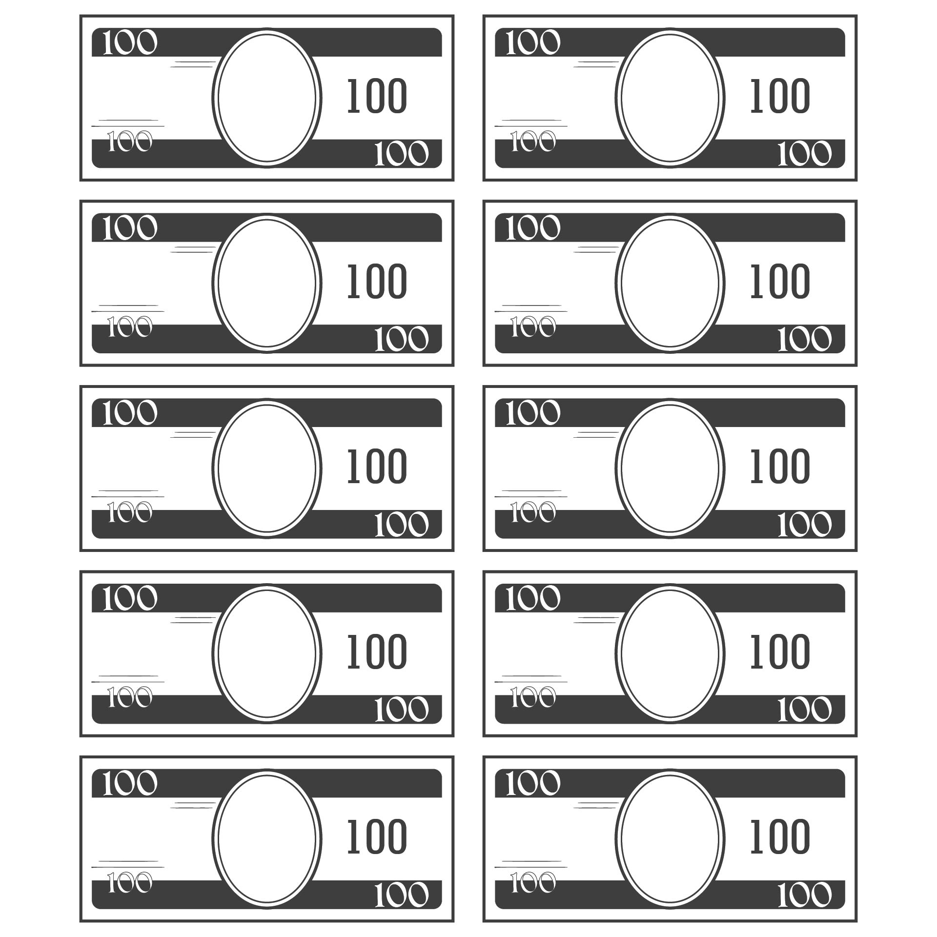 free printable fake money template for teachers