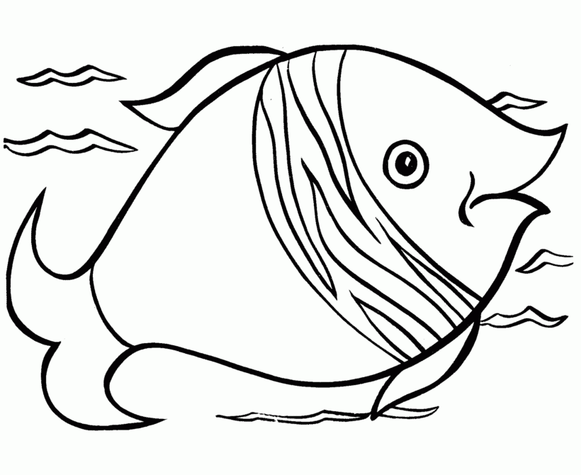 free printable coloring pages fish