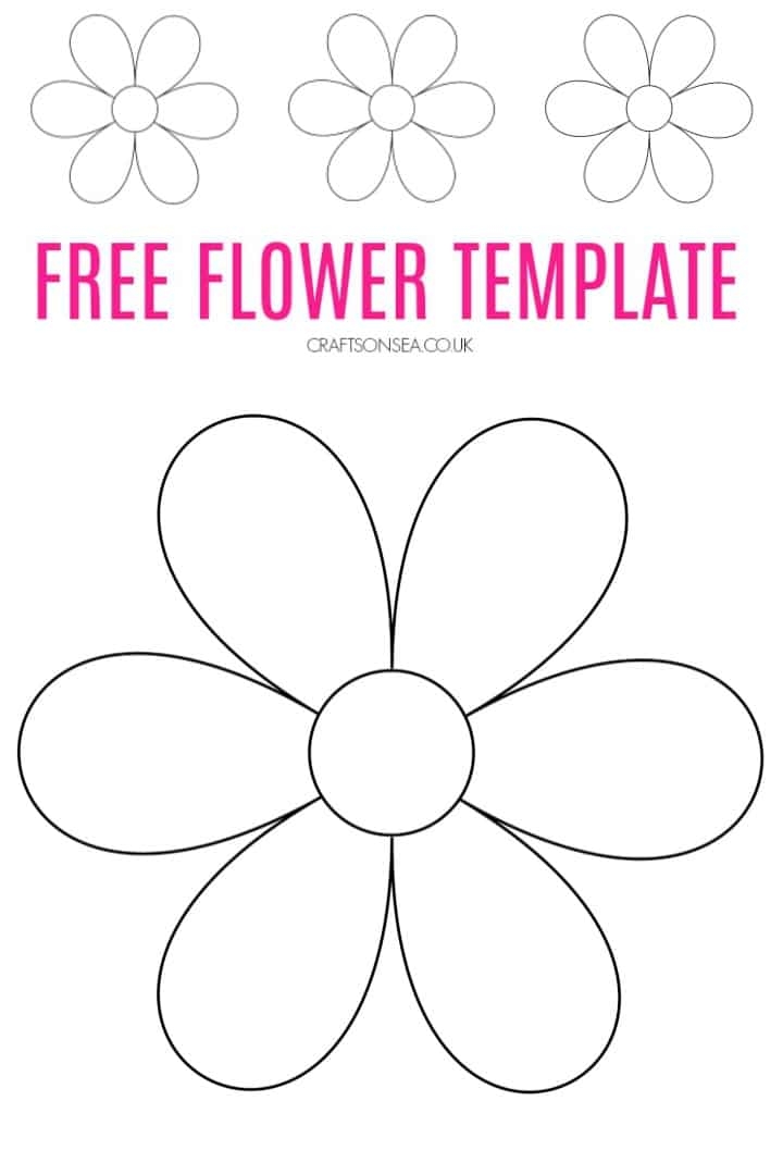 Free Printable Flower Craft Templates