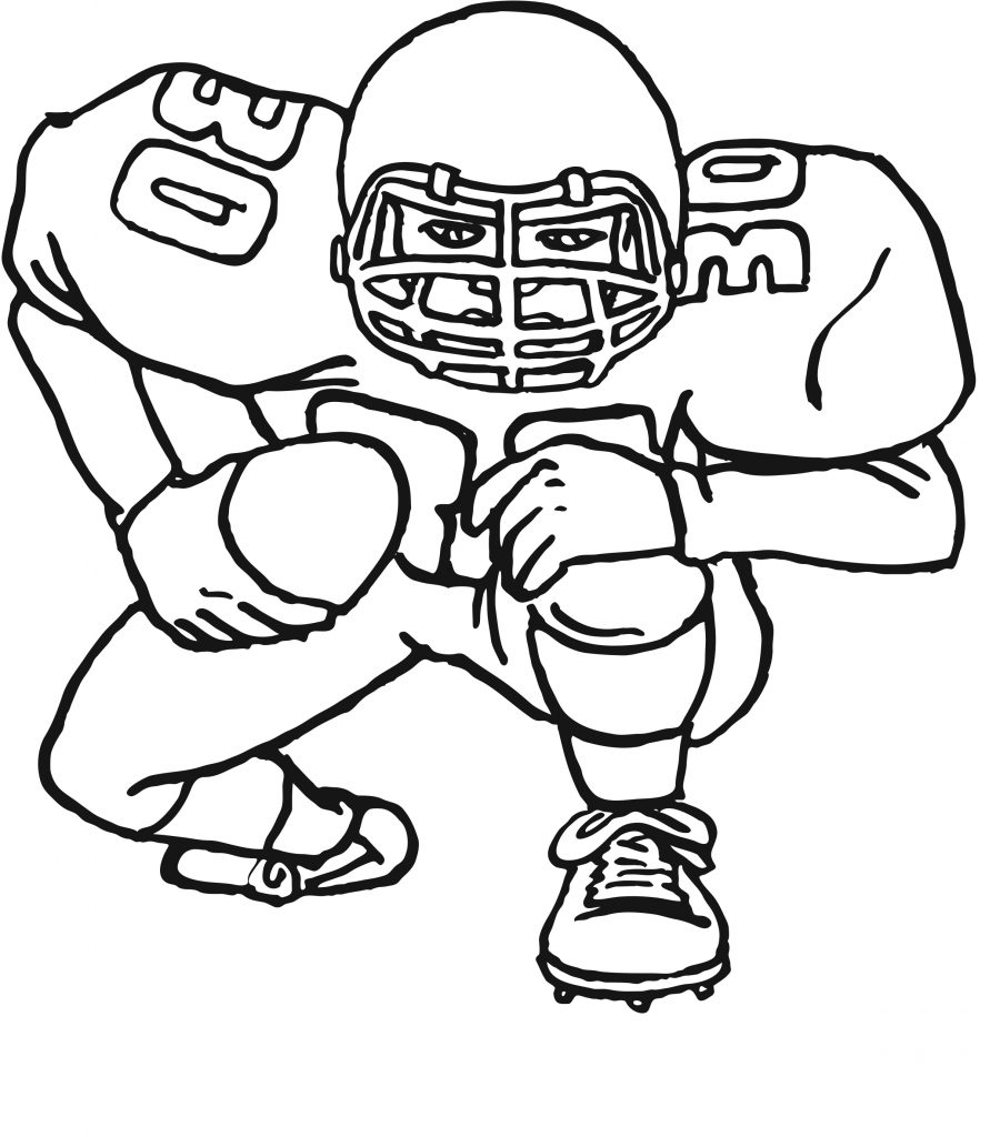 Football Coloring Pages Printable