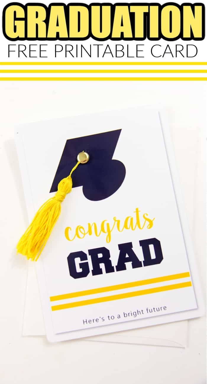 online graduation cards printable