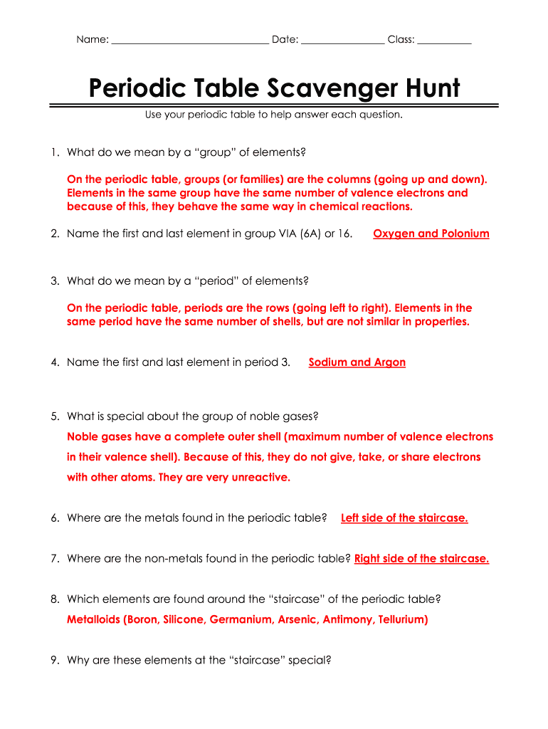 Free Printable Graphing Periodic Trends Worksheets Worksheets Library