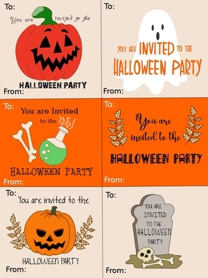 Free Printable Halloween Many In One Cards Create And Print Free