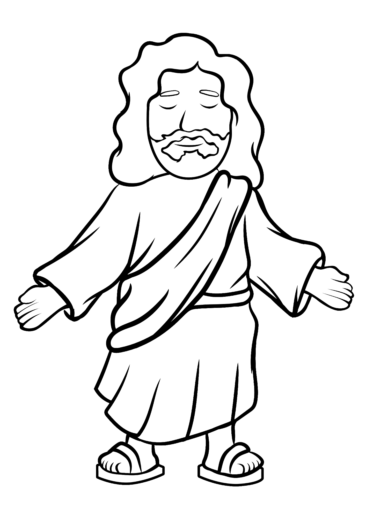Free Printable Jesus JORZ ART