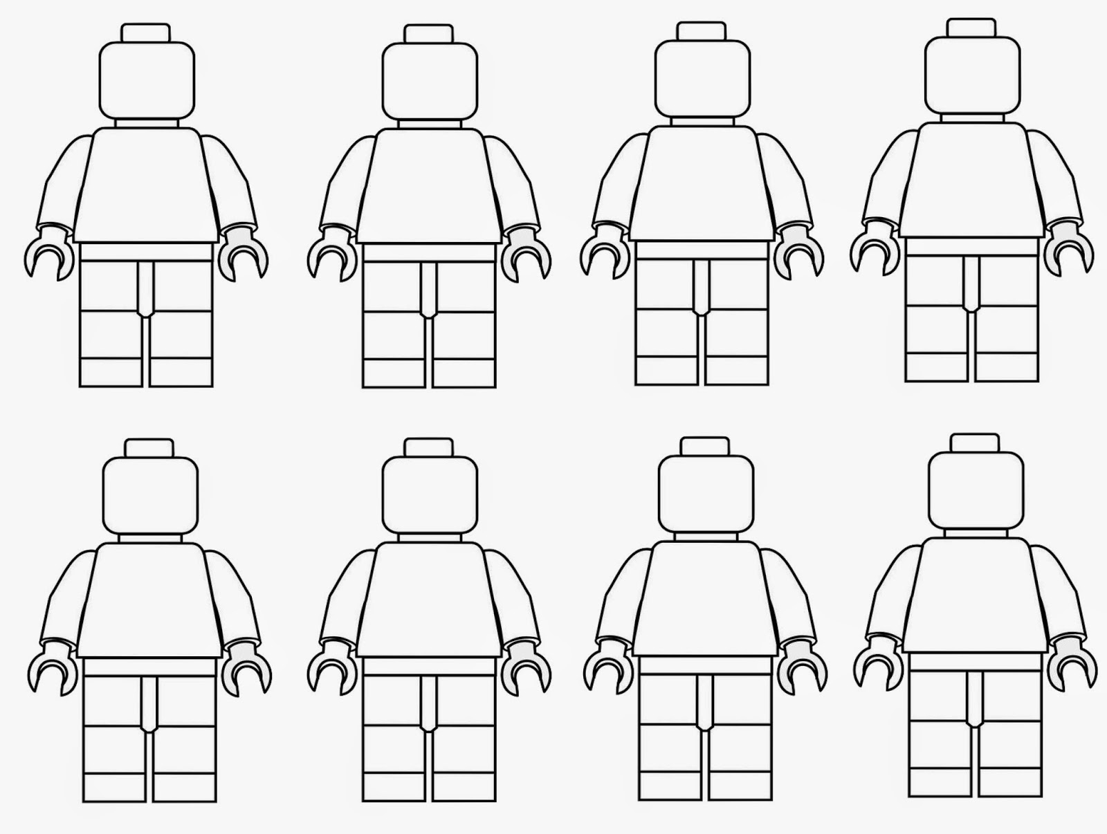 Free Printable Lego Coloring Pages
