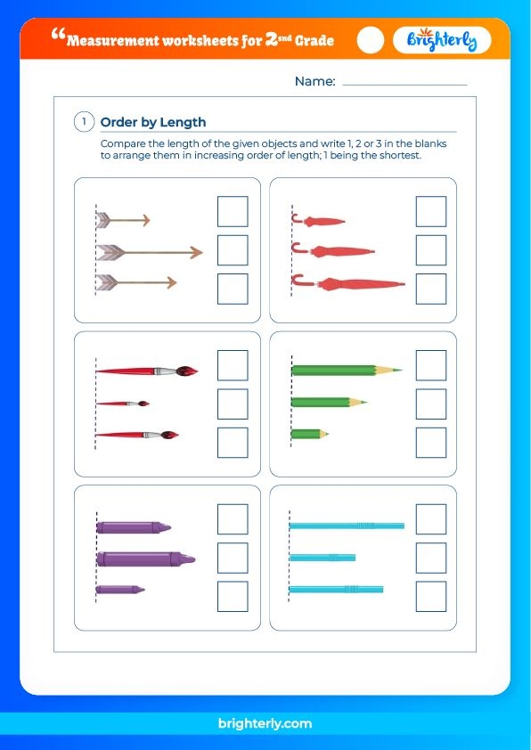 Free Printable Measurement Worksheets Grade 2 PDFs Brighterly