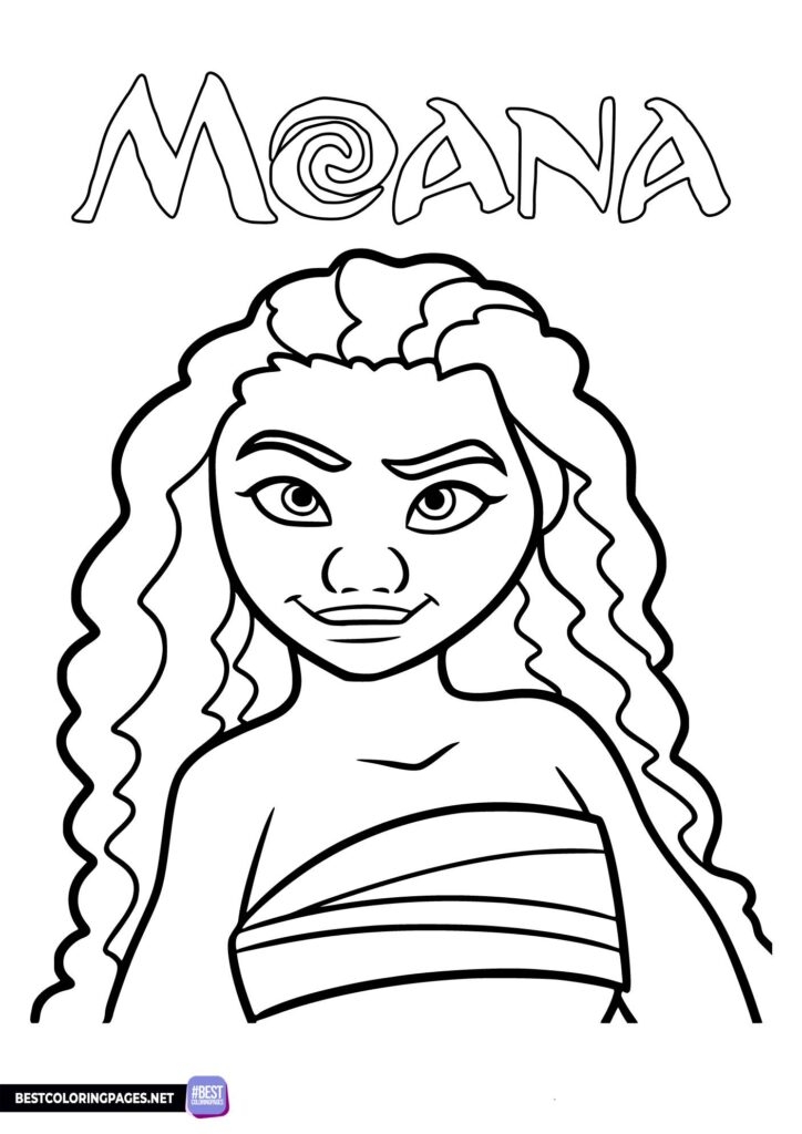 Moana Coloring Pages Printable