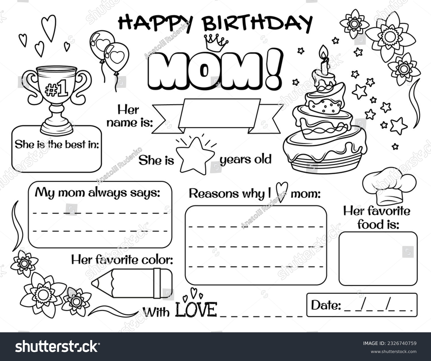 Free Printable Mom Birthday Cards