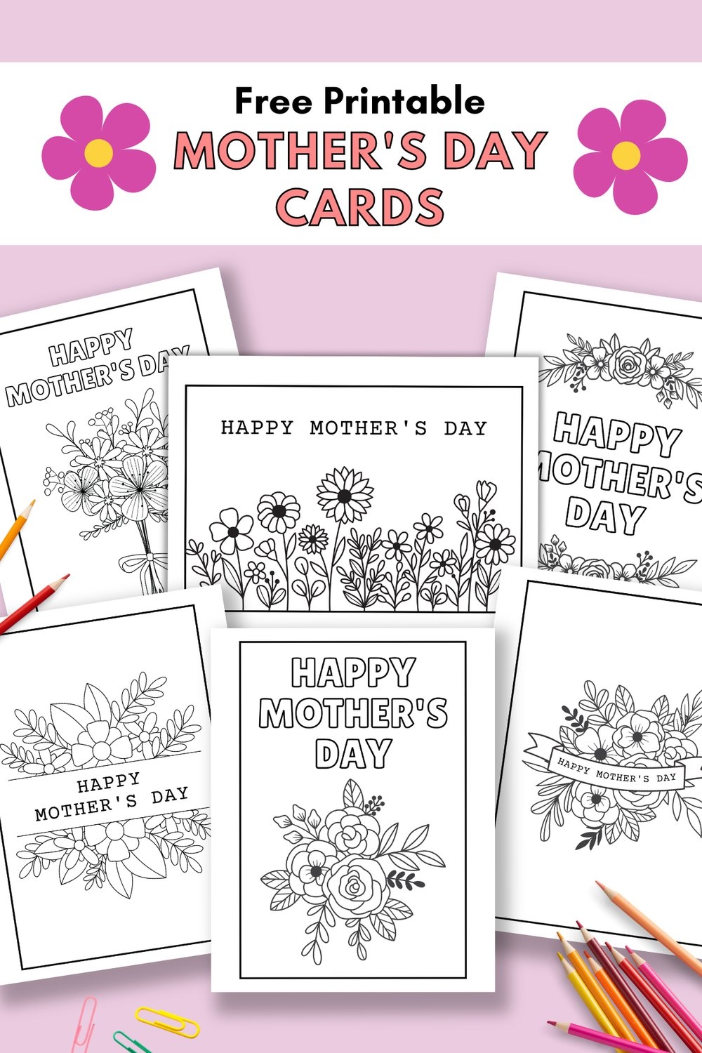 Free Printable Mothers Day Cards Gathering Beauty Worksheets Library