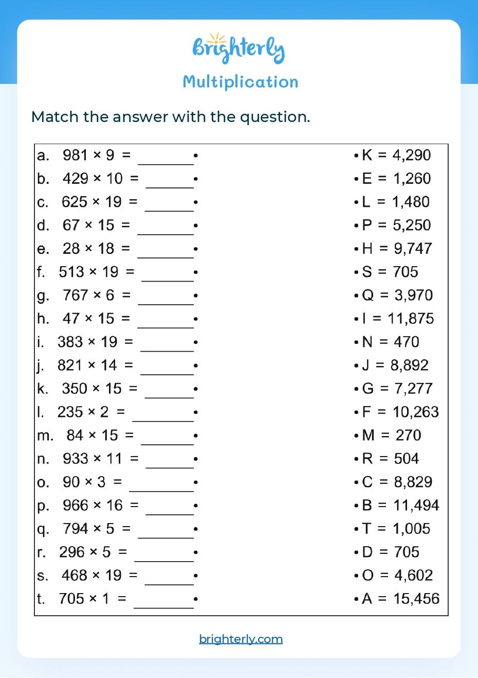 division for 5th graders worksheets