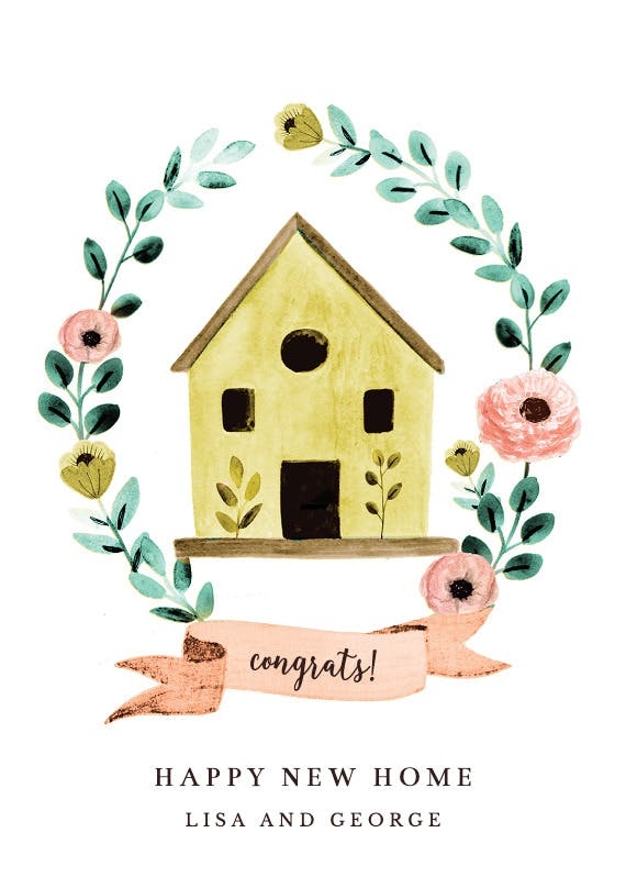 Free Printable New Home Congratulations Greeting Cards Download Free 