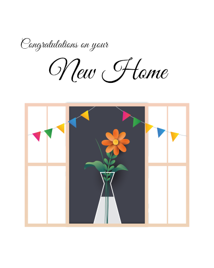 new home greeting cards printable