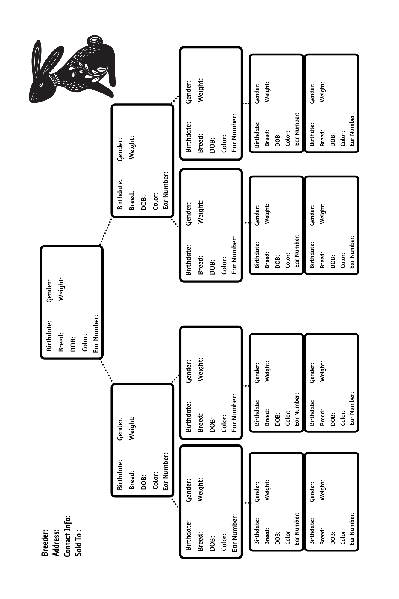 printable rabbit pictures