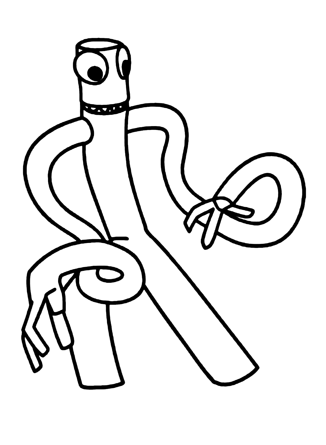 Free Printable Rainbow Friends Coloring Pages Free Printable Coloring 