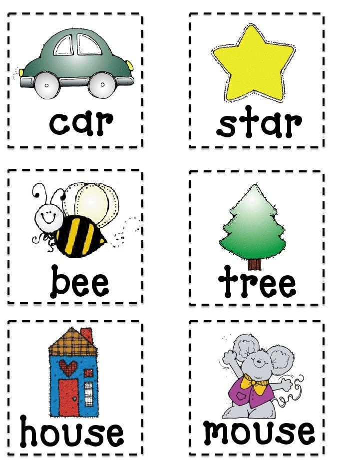 rhyming games for kids printable