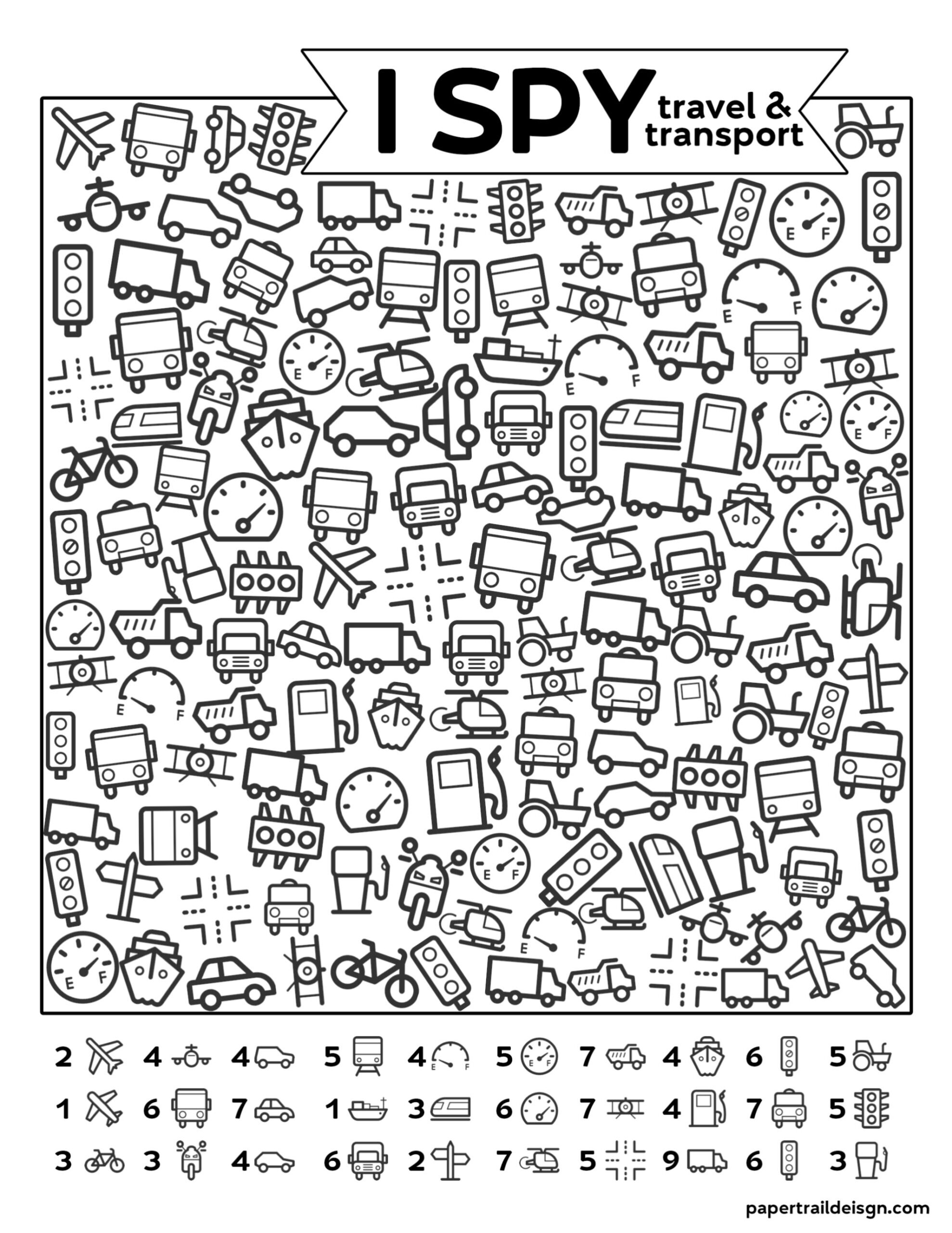 Free Printable Road Trip Games For Kids California Printable Road 