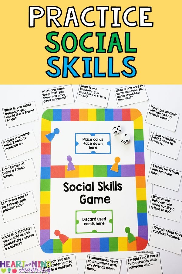 Free Printable Social Skills Games Being Socially Awkward Is Not Just A 