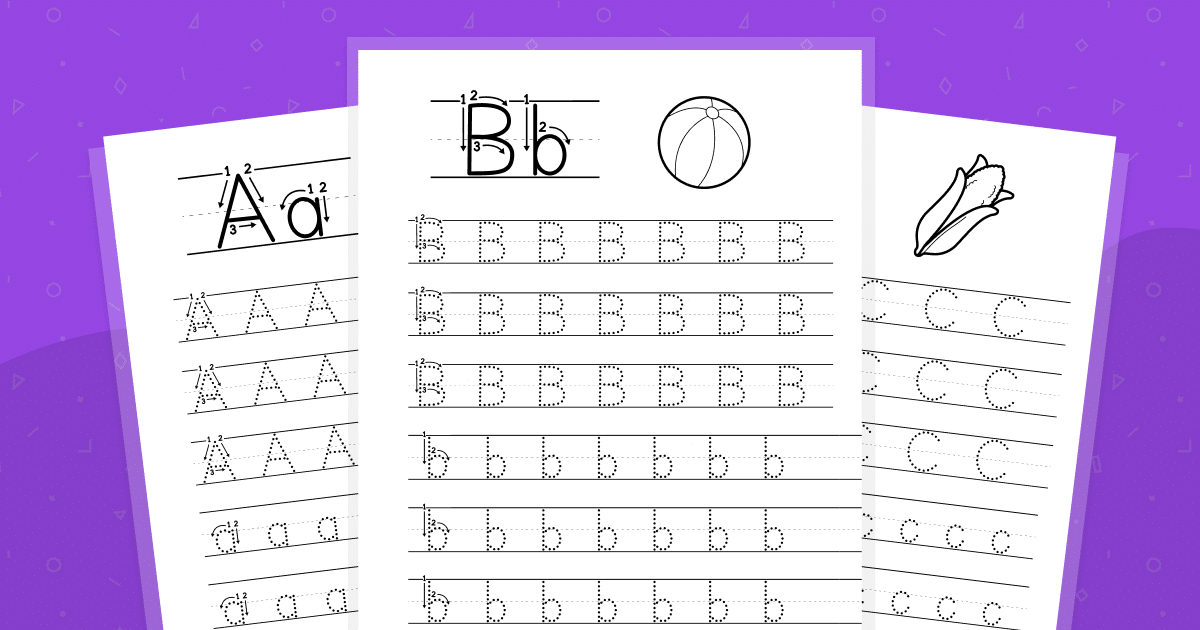 free printable tracing the alphabet worksheet