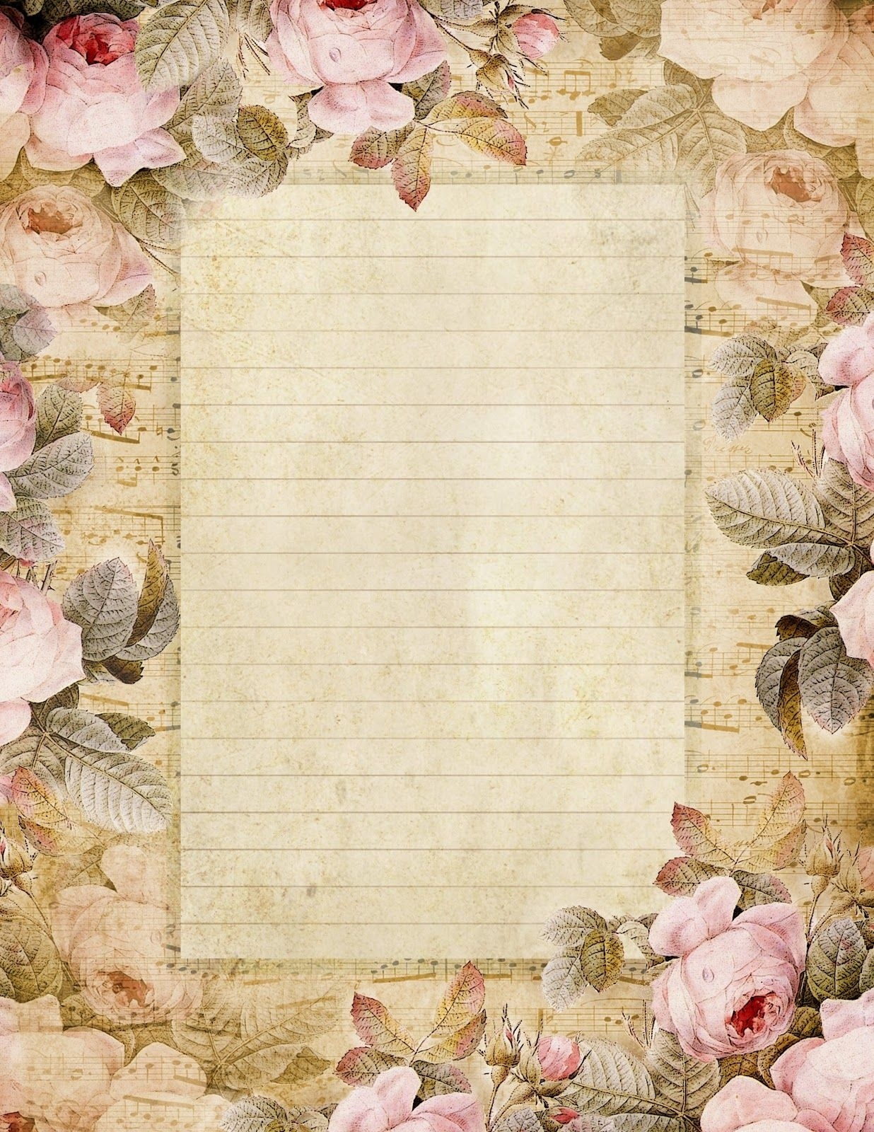 Free Printable Vintage Stationary 87 Images In Collection Page 1 