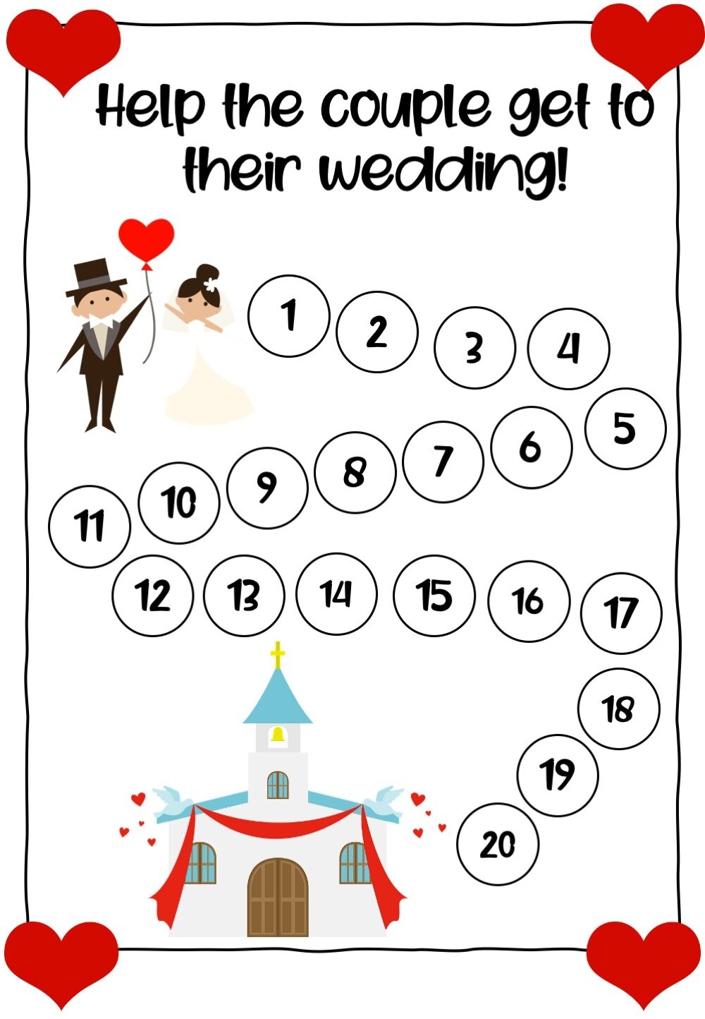 Free Printable Wedding Activity Book For Kids Lemon Kiwi Designs