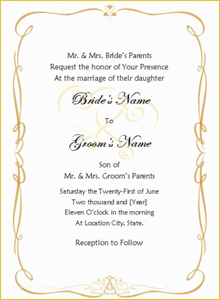 blank invitation templates for microsoft word
