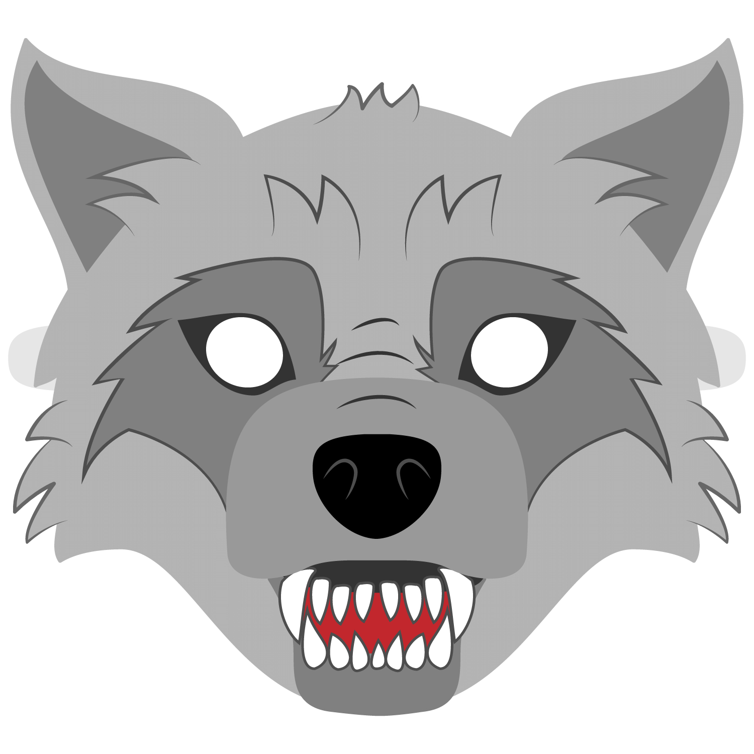 Free Printable Wolf Mask Rossy Printable